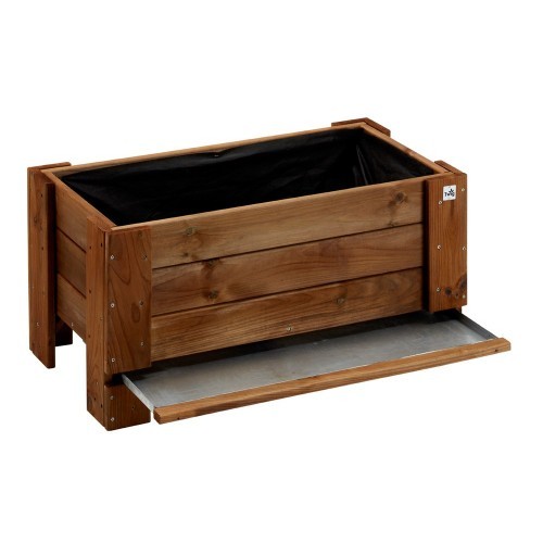 Vaso legno kit fioriera - legno,