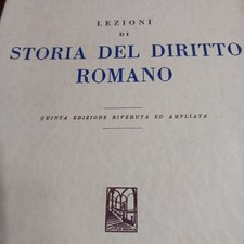 Giuseppe Grosso Lezioni di Storia del Diritto Romano -   1965 Giappichelli (33F)