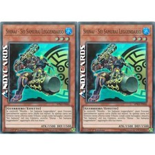2x SHINAI - SEI SAMURAI LEGGENDARIO (Legendary Six) • Super R • SPWA IT044 • 1Ed