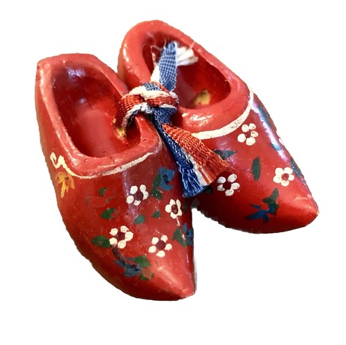 Zoccoli legno olanda miniatura - legno,