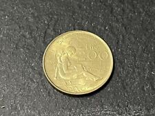 MONETA DA 200 Lire del 1980 FAO VALORIZZAZIONE DELLA DONNA REPUBBLICA ITALIANA