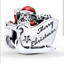 Charm Pandora slitta Babbo