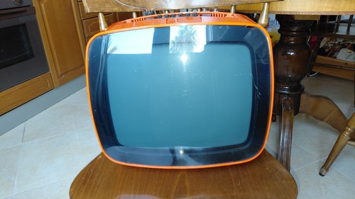 Televisore vintage portatile - televisore,