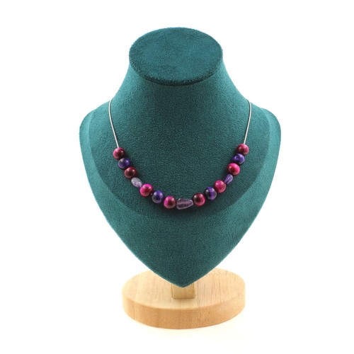 Collana perle ametista - perle, di