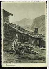 BRESCIA (298) - SAVIORE VALSAVIORE Pittore Piero Leidi - FG/Vg 1954