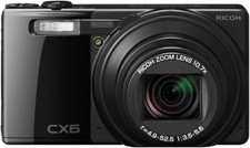 RICOH Digital Camera CX6-BK 