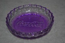 Coca Cola Glass Cap Ashtray /