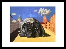 DINO BUZZATI -  LITOGRAFIA 