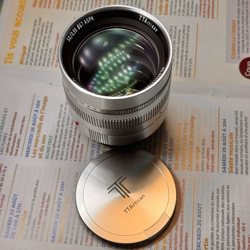 Near mint ttartisan 50mm - ttartisan,
