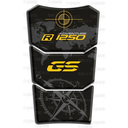 Paraserbatoio nero giallo - paraserbatoio, nero/giallo