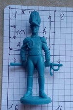 Soldatino Toy soldier Formaplast Carabiniere  variante azzurra cm 7,5  sc.1.32
