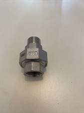 Bocchettone Raccordo Idraulico 1/2” Maschio Femmina Inox 316