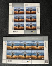 Ucraina 2 Blocchi di Sei Francobolli F+W "Nave da guerra russa, vai....! Edizione Limitata