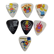 Grover Allman Plettri per chitarra Set collezzione The Simpson 7 pezzi medium