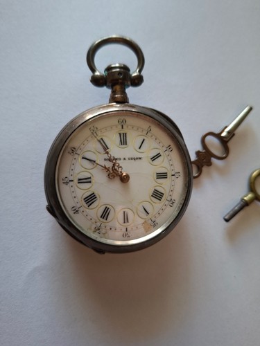 Montre gousset argent - montre,