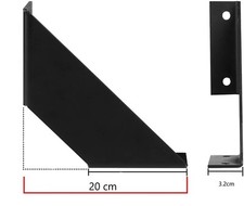 staffa per reggi mensola reggimensola libreria cucina cameretta soggiorno garage