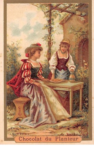 Carte cor11316 chocolat - carte, -cor11316