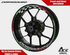 Aprilia DORSODURO Decalcomanie Ruote Adesivi Cerchi RSV 4 RS V4 Vinile Grafic...