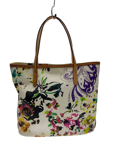 Borsa tote etro - pvc, bianco