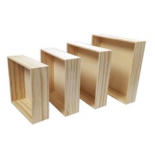  4 Pcs Scatola Porta Oggetti