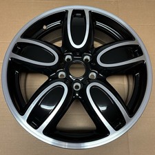Cerchio in lega originale MINI F55 F56 F57 18 pollici JCW Cup Spoke 2 toni 509 36116855115