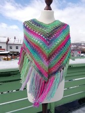 Poncho all'uncinetto * poncho