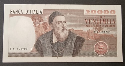 Ventimila 20000 lire - lire, tiziano