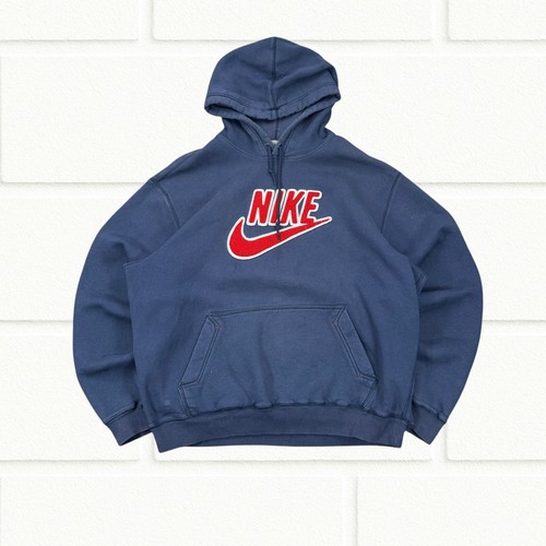 Nike 2000s vintage navy boxy - nike,
