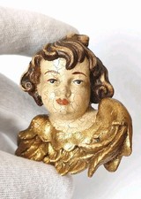 Antica statuina angelo putti