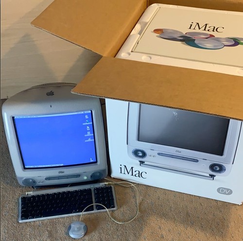 Vintage apple imac - vintage,