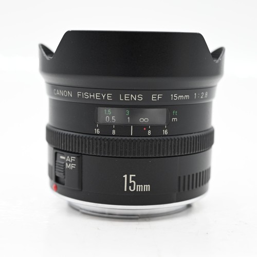 Canon 15mm 8 obiettivo - f2.8,
