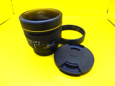 Obiettivo SIGMA NIKON FIT EX DG 8mm f/3.5 FX FISHEYE + TAPPI F3.5 ottica non marcata