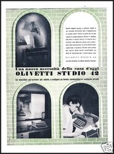 PUBBLICITA' 1939 OLIVETTI
