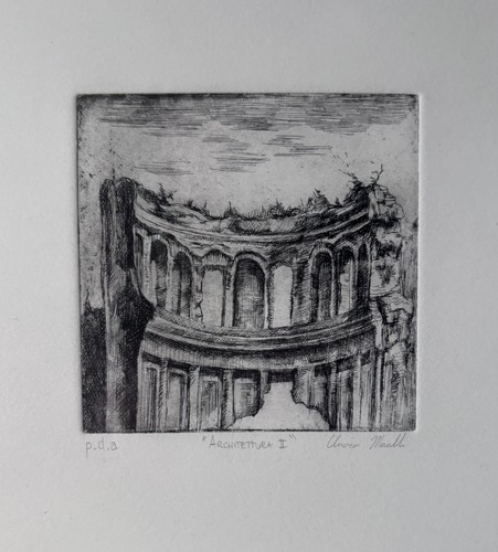 Stampa artistica con dettaglio