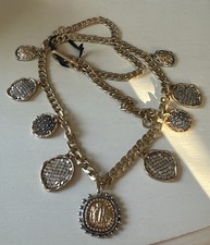 ZARA Medaglione Charm Catena