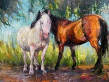 Dipinto olio originale Mare