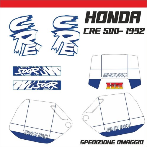 Grafica adesivi per honda cre - grafica,