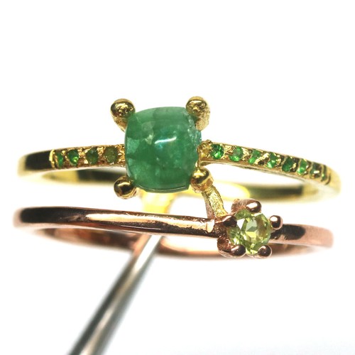 Anello smeraldo peridoto - anello,