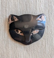 Lea Stein Spilla Vintage Gatto Firmata