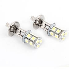 2pcs H1 White Smd 5050 13 Led