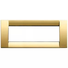 Vimar IDEA PLACCA 6 MODULI ORO