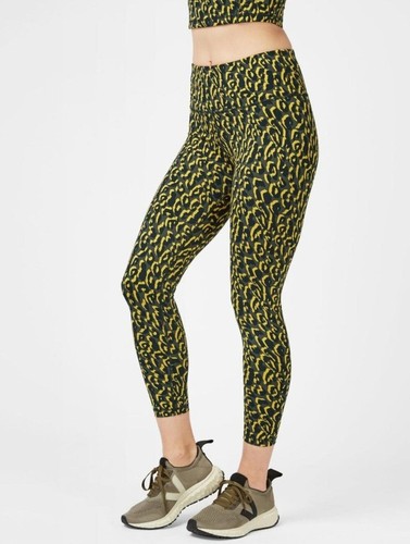 Leggings jacquard stampa