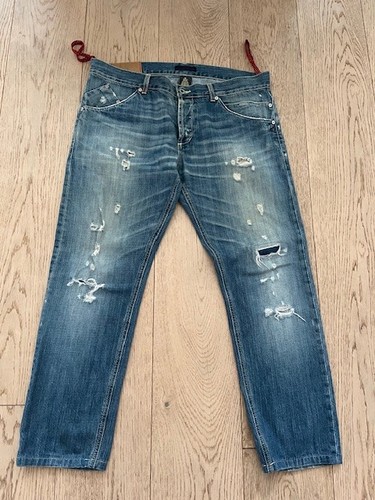 Dondup indigo label - label, limited