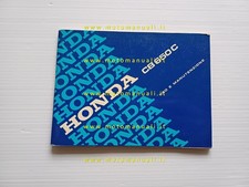 HONDA CB 650 C 1981 manuale