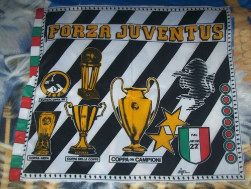 Bandiera juventus anni - juventus, 80-90