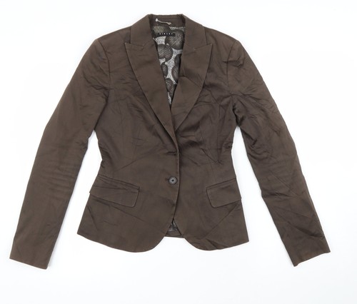 Giacca blazer donna marrone