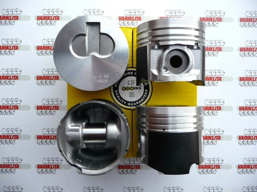 Pistone con anelli fiat - pistone,