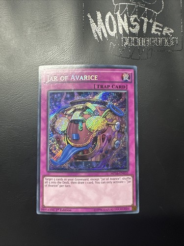 Yugioh jar avarice secret - yugioh,