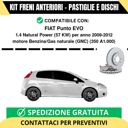 Kit freni anteriori pastiglie - kit,