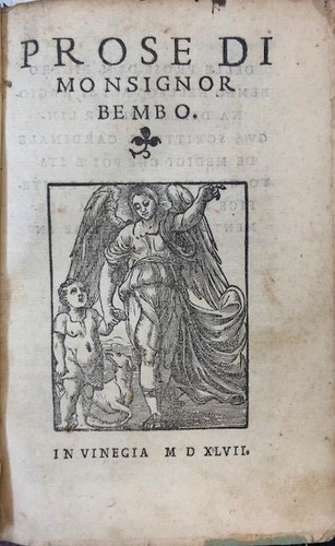 Bembo pietro prose - pietro., di